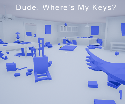 Dude, Where's My Keys? Game Cover