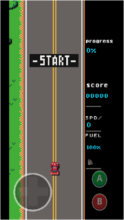 Road Fighter TEMPLATE Image