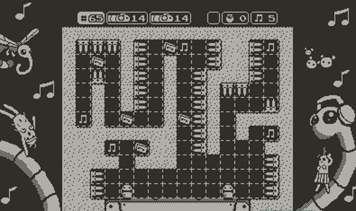Tapeworm Disco Puzzle Playdate Image