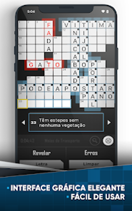 Palavras Cruzadas em Português Image