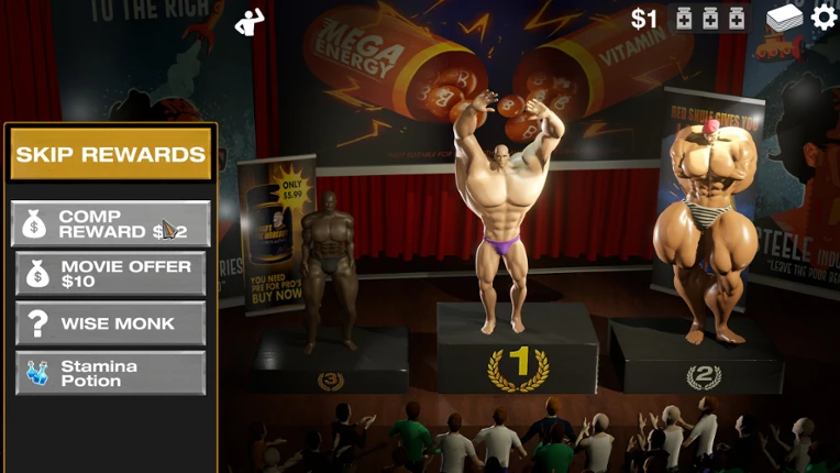 GET YOKED: Extreme Bodybuilding screenshot