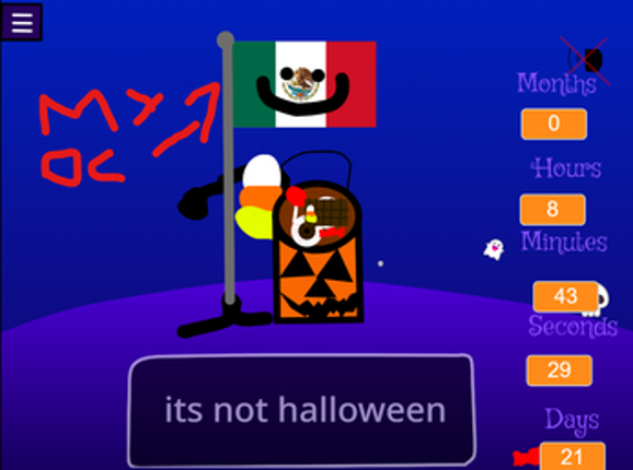 Halloween countdown! screenshot