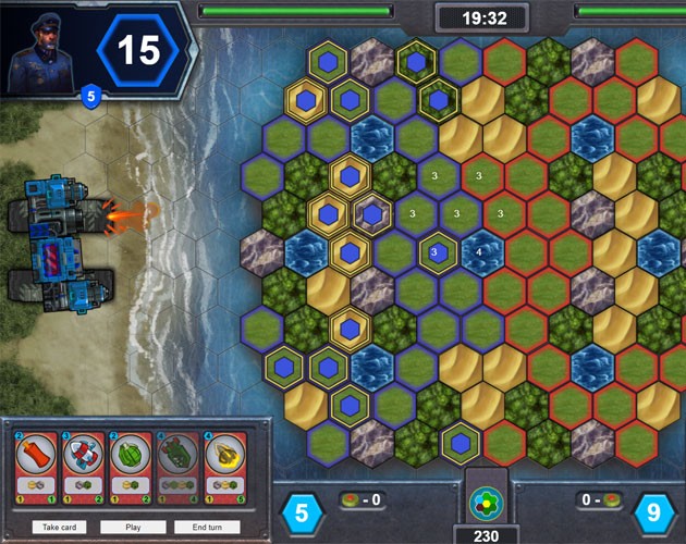 Games like HEX_Battlefield (solo)