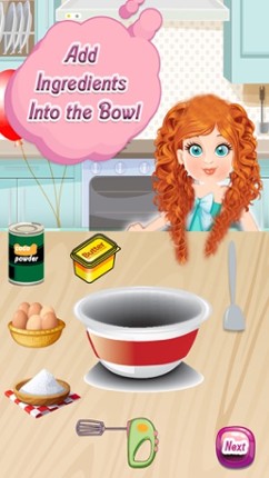 Princess Palace Cake maker - Bake a cake in this crazy chef parlour &amp; desserts cooking game screenshot