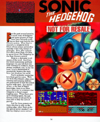 Sonic The Hedgehog Sega CD Enhanced/ Sonic 1 Sega CD Version screenshot