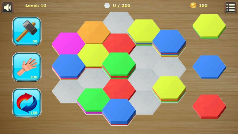 Sort Hexa Tiles screenshot