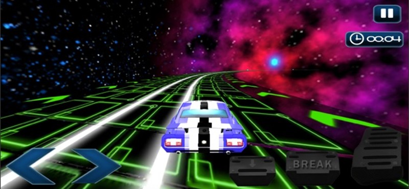 Spooky Man Car Stunt On Sky screenshot