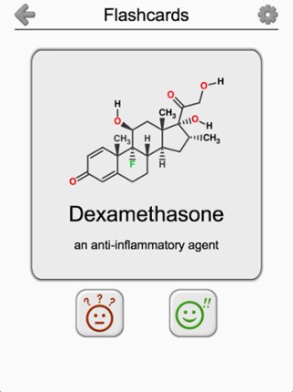 Steroids - Chemical Formulas screenshot