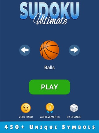 Sudoku Ultimate symbol puzzle screenshot