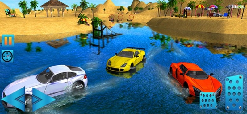 Underwater Jeep Driving Sim 3D screenshot