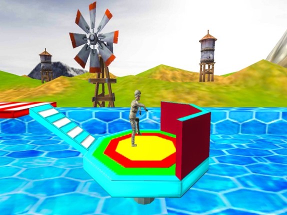 Water Obstacle Course Runner screenshot