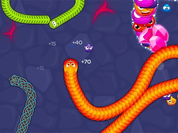 Worm Hunt: slither snake arena screenshot