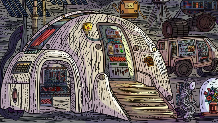 100 Moon Base Cats screenshot