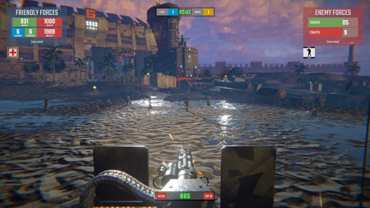 BeachHead Arcade screenshot