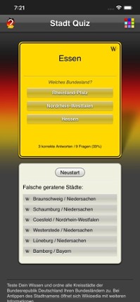 City Quiz Germany screenshot