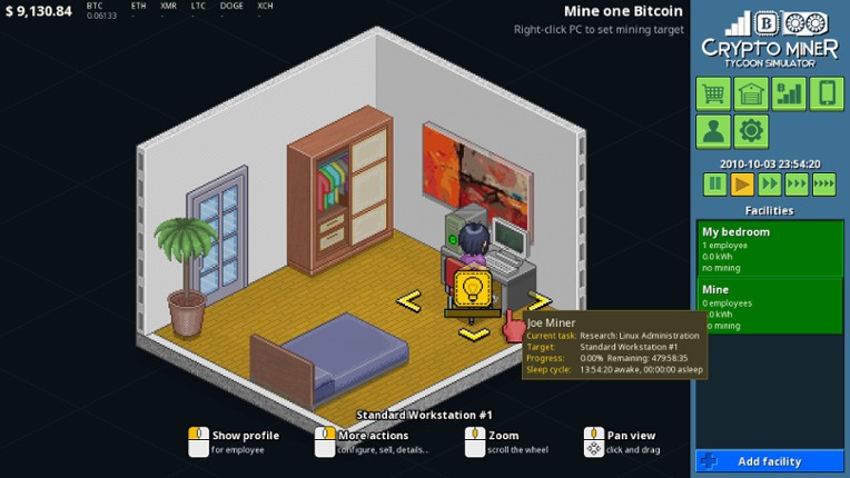 Crypto Miner Tycoon Simulator screenshot