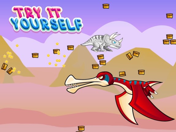 Dinosaur Runner - in the good land screenshot