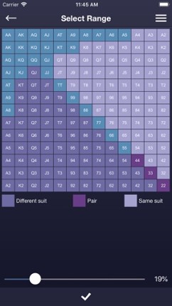 Evenbet Poker Calculator screenshot