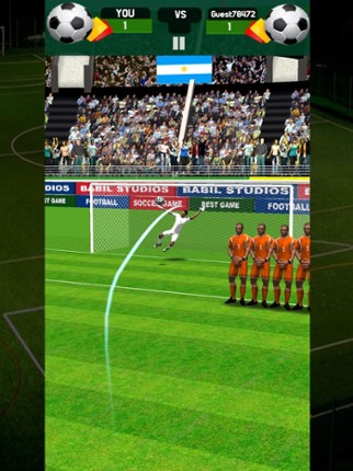Freekick Strike Image