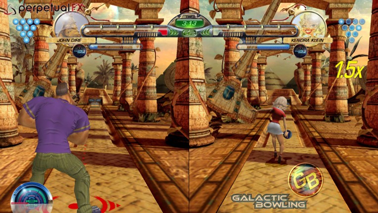 Galactic Bowling screenshot