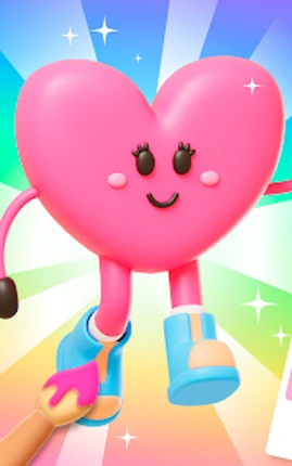 Cute Minis 3D Coloring Book screenshot
