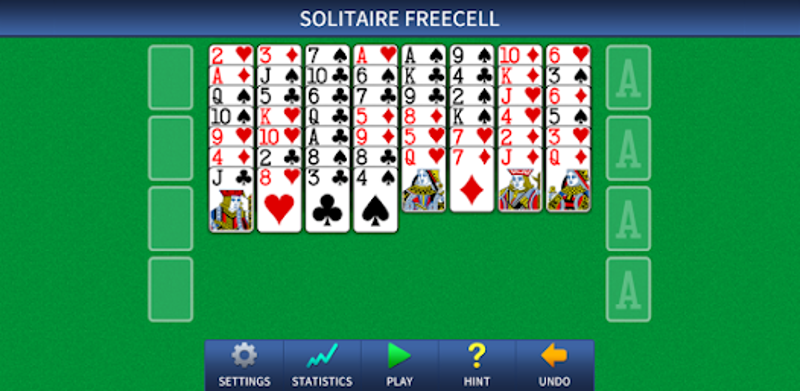 FreeCell Solitaire Classic screenshot
