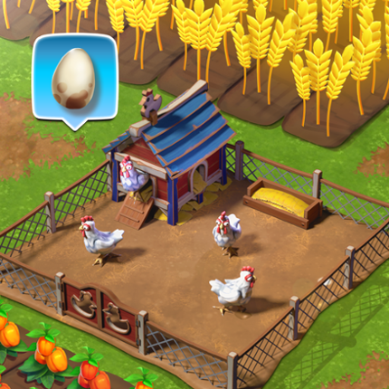Happy Farm Town - Farm Games Image