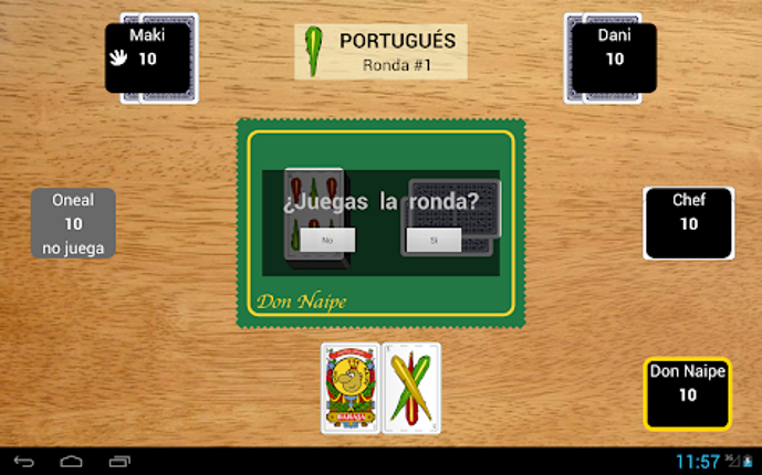 Portugués Don Naipe screenshot