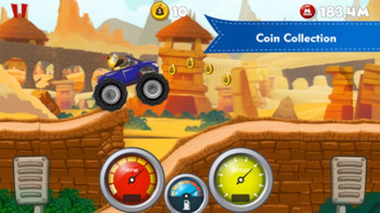 Monster Truck Toto Desert Race Image
