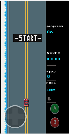 Road Fighter TEMPLATE Image