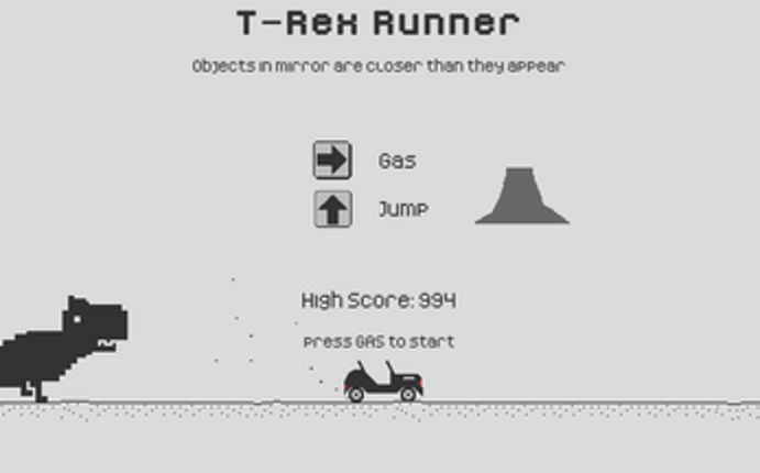 T-Rex Runner screenshot