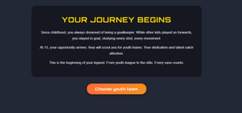 ⚽ Goalkeeper Legacy screenshot