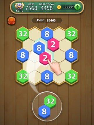 Hexa Number Puzzle screenshot