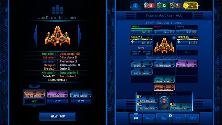 Holy Justice: Galaxy Outcast screenshot