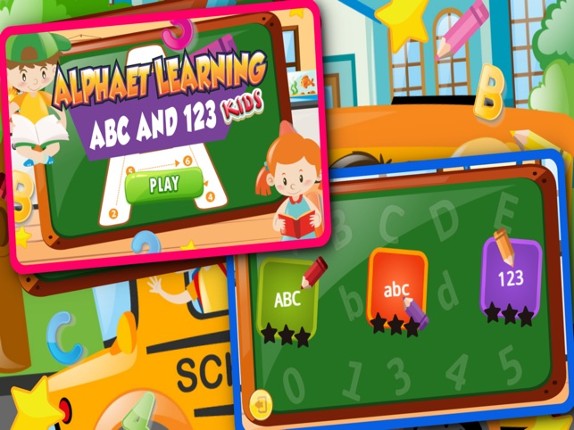 Kids ABC &amp;123 Alphabet Learning And Writing Image