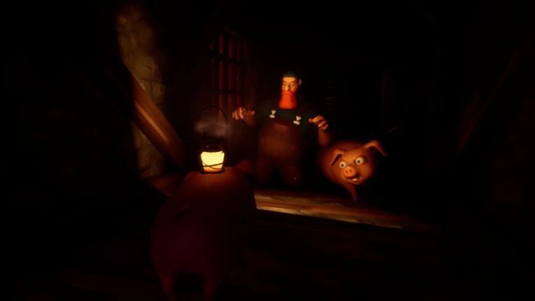 My friend pig Image
