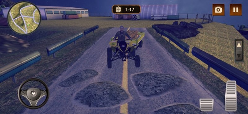 Offroad QuadBike Transport Sim screenshot