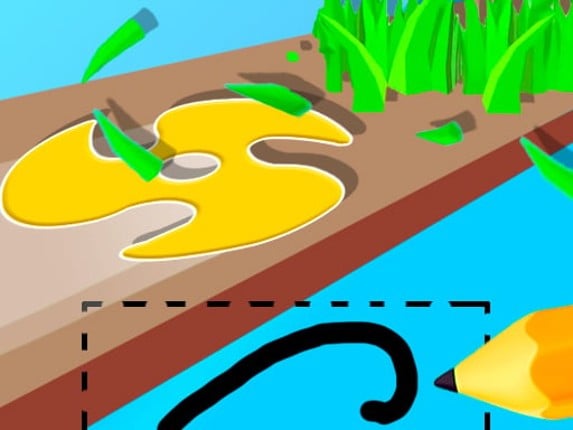 Scribble Grass Cutter Game Cover