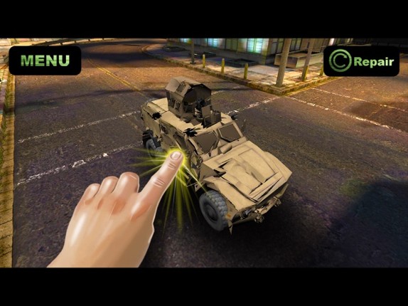 Simulator Crash War Car screenshot