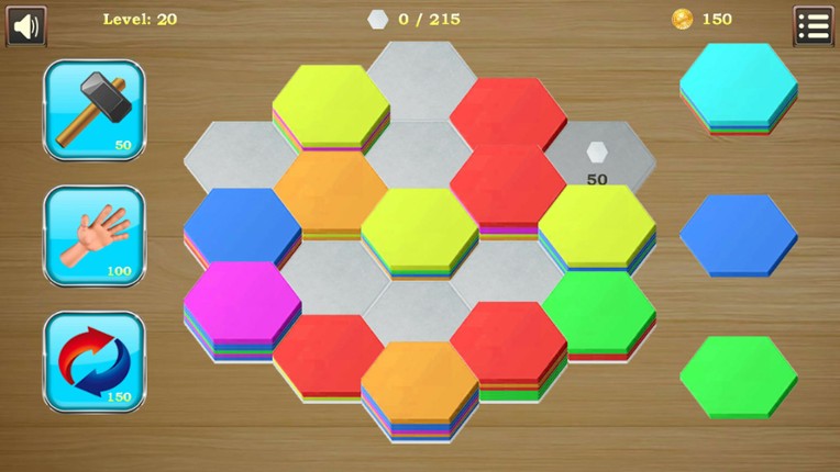 Sort Hexa Tiles screenshot