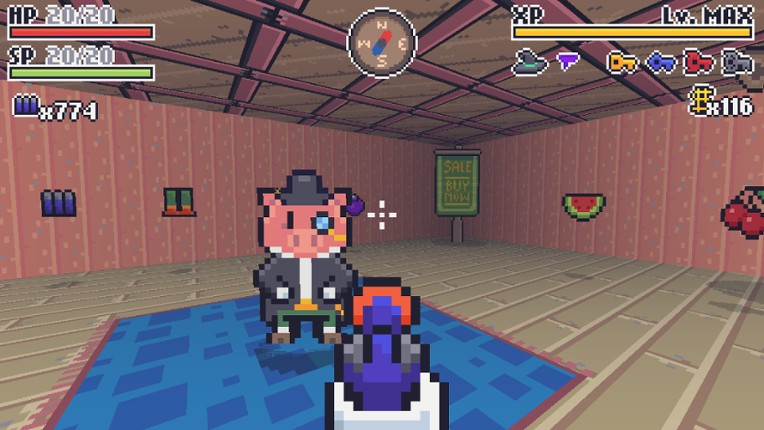 The Cute the Baldy and the Fluffy screenshot