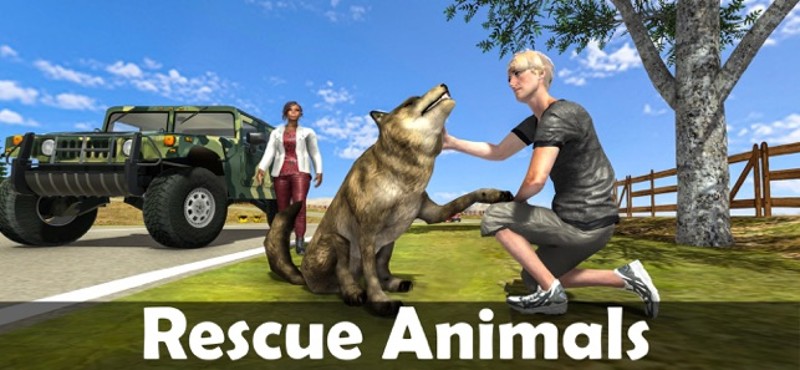 Animal Rescue Truck Game screenshot