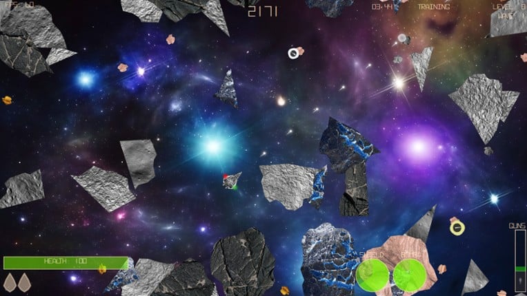 Asteroids screenshot