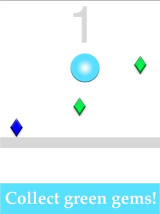 Bouncing Blue Ball Image