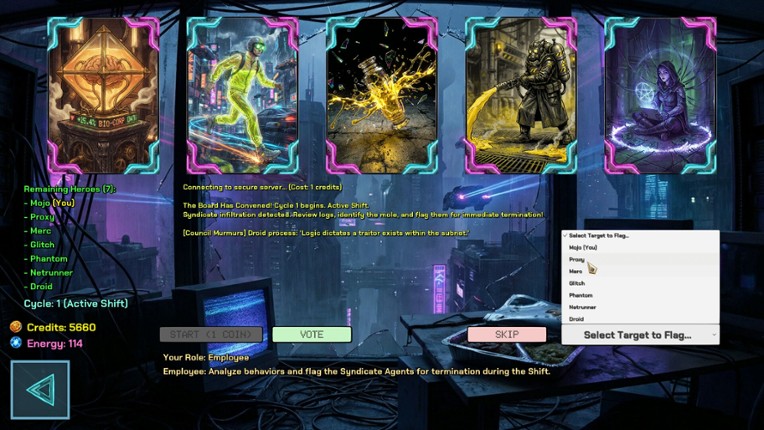 Cybersoul screenshot