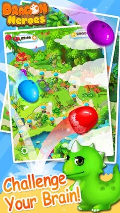 Dragon Puzzle World - fun 3 match splash game Image