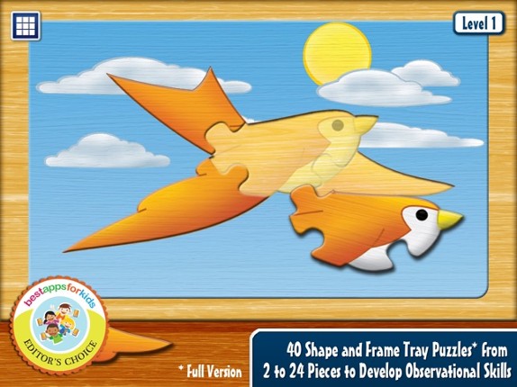 First Words Book and Kids Puzzles Box Free screenshot