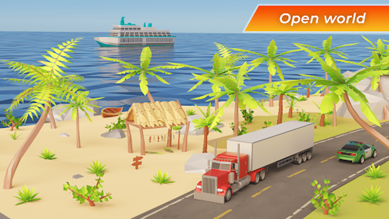 Angry Truck 3D Mini Simulator screenshot