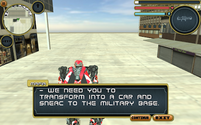 Racing Car Robot Image