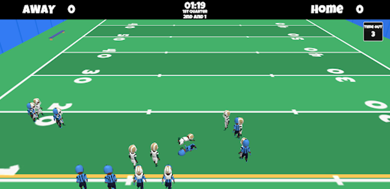 Retro Football 3D 2 : TD Glory screenshot